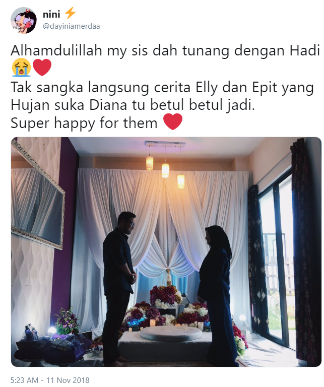 Gambar Ingat Lagi Tak Drama Elly Epit Hadi Dayana Akhirnya Ikat Tali Pertunangan Sungguh Tak Sangka Soya Lemon