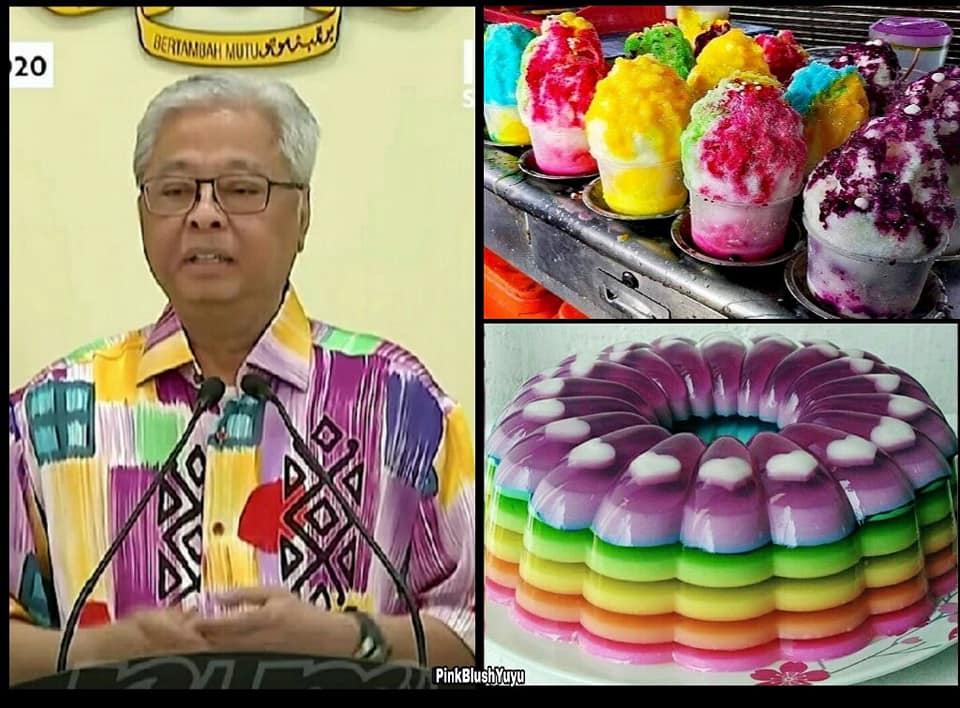  Baju  Batik  Menteri Kanan Tarik Perhatian Siap Disamakan 