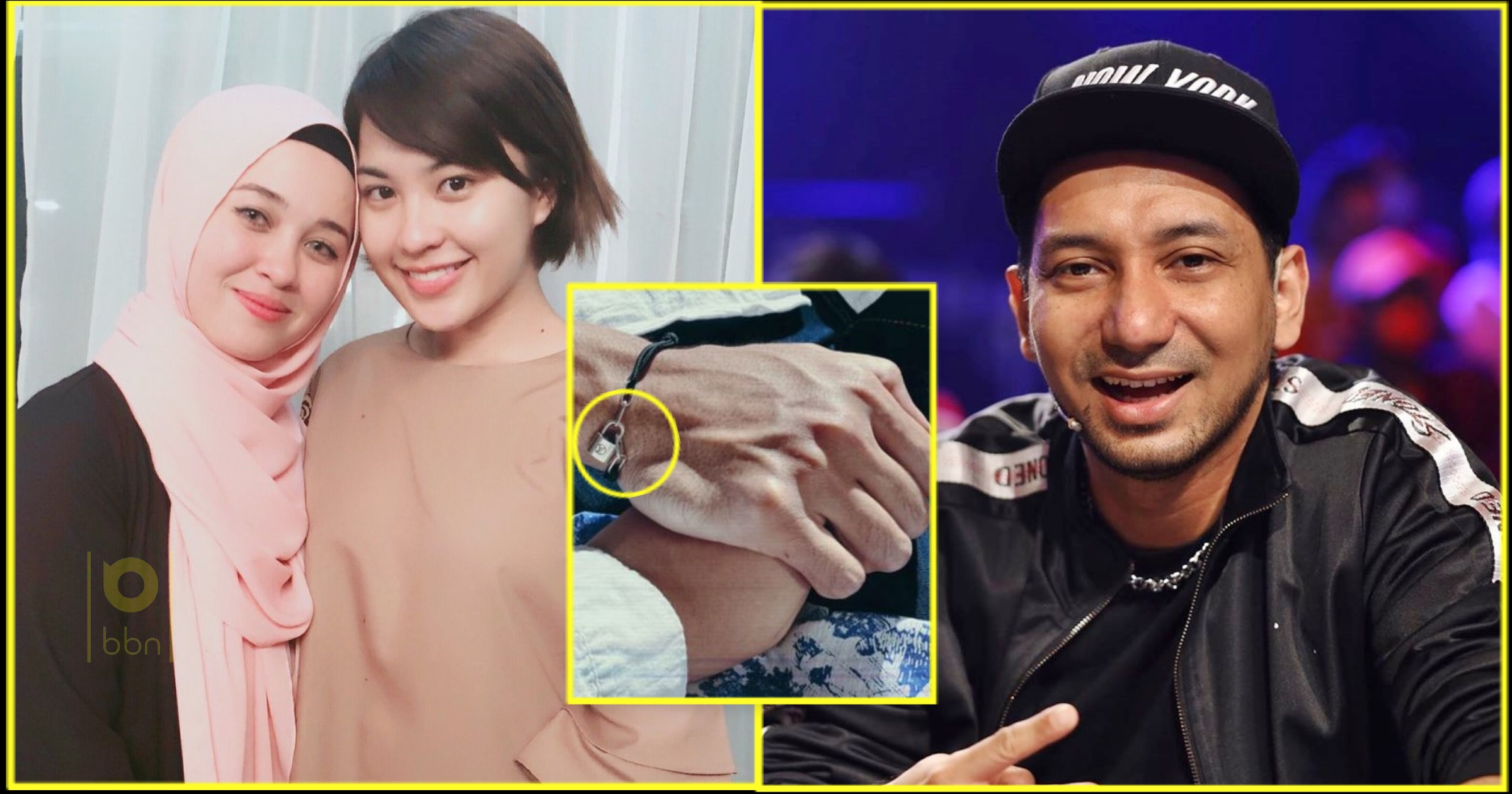 Janna Nick Kngsi Foto  Berpegang Tangan  Sekali Zizan 