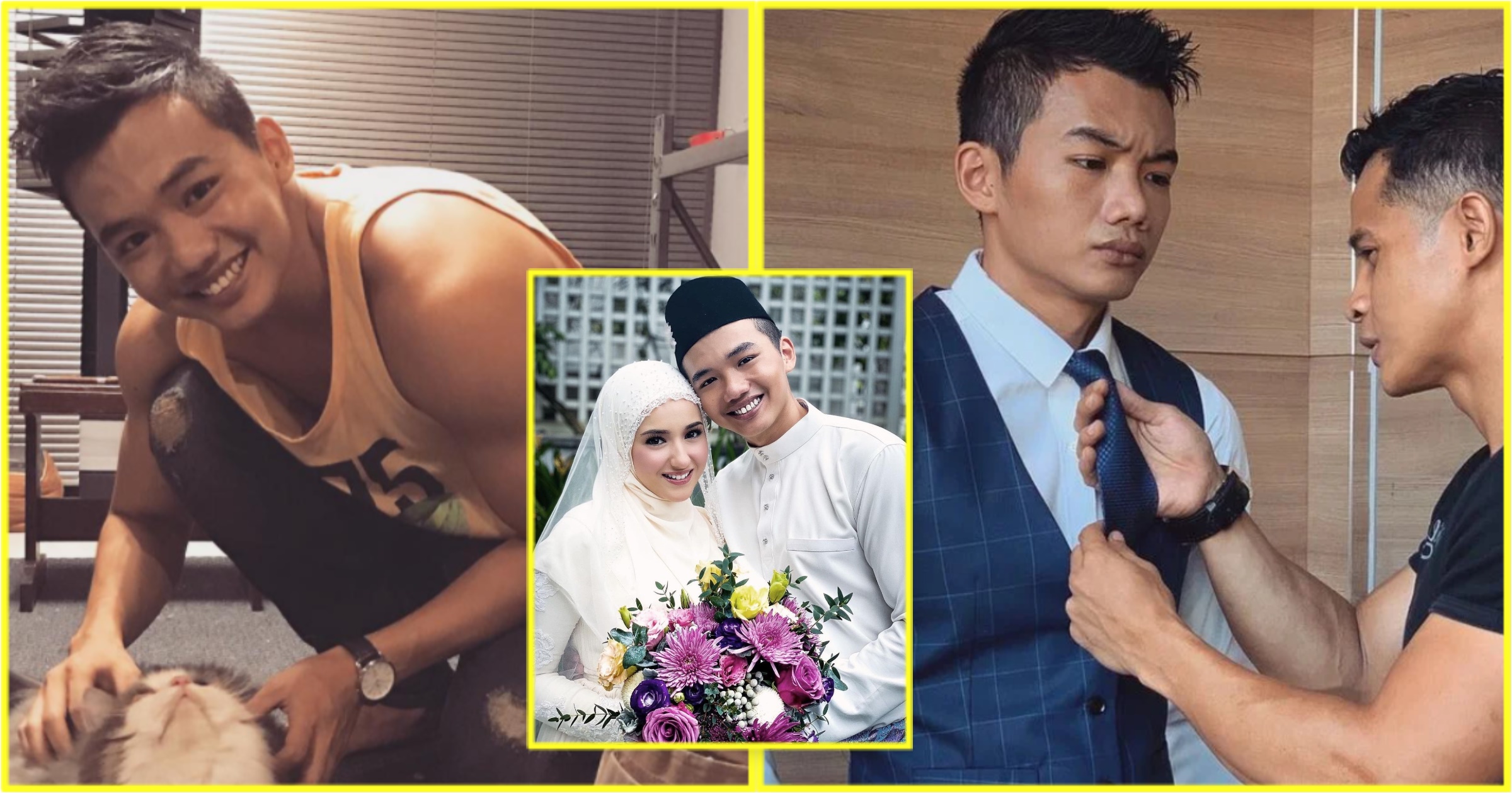 Tau Tau Dah Nikah Ini Rupanya Biodata Jejaka Pemilik Hati Hannah Delisha Soya Lemon